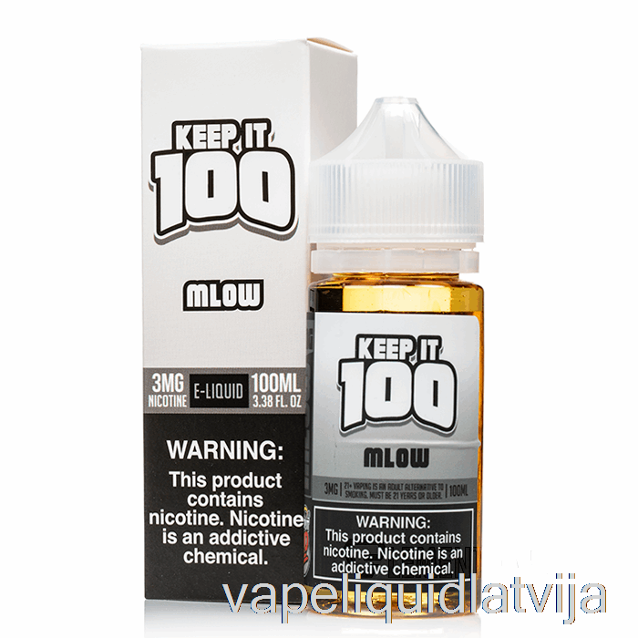 Mlow - Paturēt To 100 E-šķidrums - 100ml 0mg Vape šķidrums